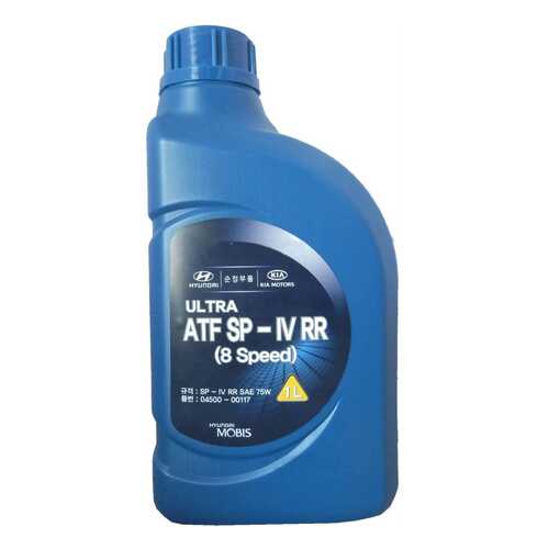 Трансмиссионное масло Hyundai-KIA ATF (8 Speed) 75w 1л 0450000117 в Татнефть