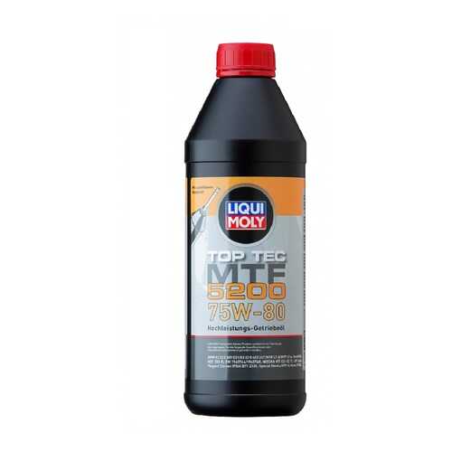 Трансмиссионное масло LIQUI MOLY Top Tec MTF 5200 75W-80 20845 1л в Татнефть
