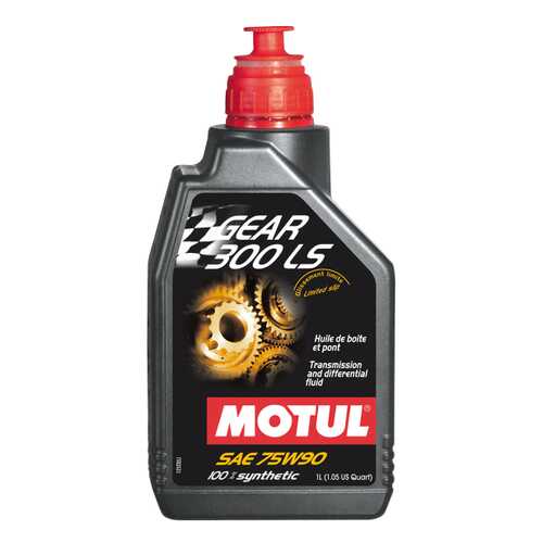 Трансмиссионное масло MOTUL Gear 300 LS 75w90 1л 105778 в Татнефть