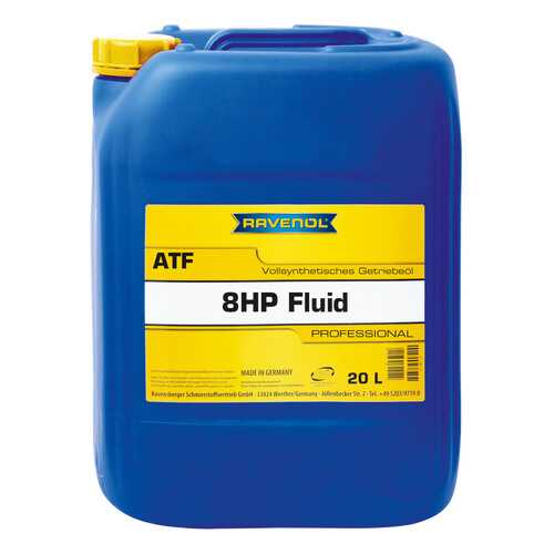 Трансмиссионное масло RAVENOL ATF 8 HP Fluid 20л 1211124-020-01-999 в Татнефть