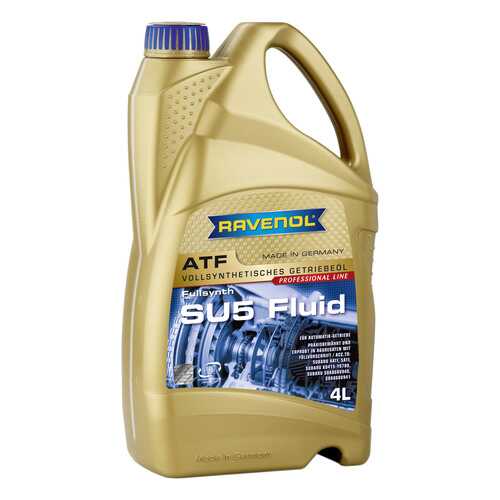 Трансмиссионное масло RAVENOL ATF SU5 Fluid 4л 1211122-004-01-999 в Татнефть