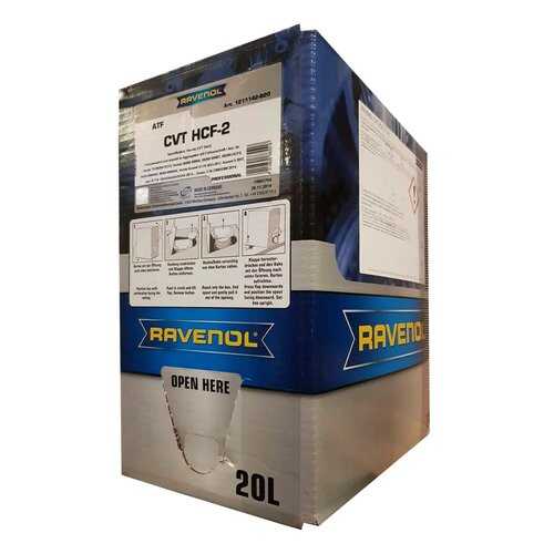 Трансмиссионное масло RAVENOL CVT HCF-2 Fluid (20л) ecobox в Татнефть