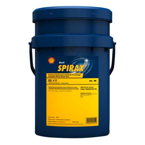 Трансмиссионное масло Shell Spirax S5 ATE 75w90 20л 550027931 в Татнефть