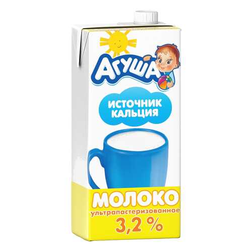 Молоко Агуша 3,2% с 3 лет 925 мл в Татнефть