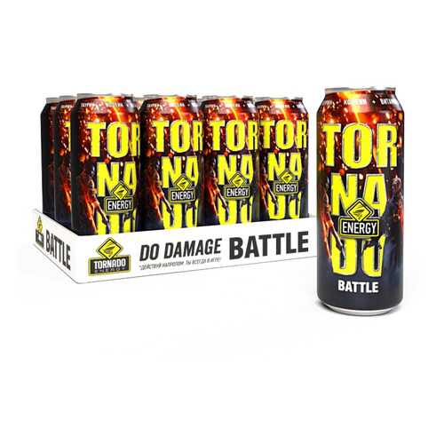 Энергетический напиток Tornado Energy Battle 12 шт Х 450 мл в Татнефть