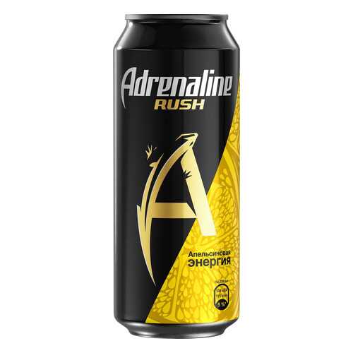 Напиток Adrenaline Juicy энергетический Апельсиновая энергия 449мл в Татнефть