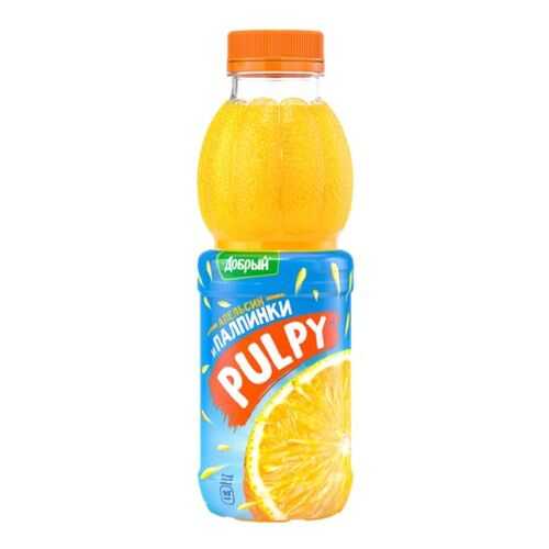 Напиток сокосодержащий апельсин Pulpy с мякотью 0.9 л в Татнефть