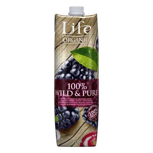 Сок Life premium Wild & Pure organic мультифруктовый 1 л в Татнефть